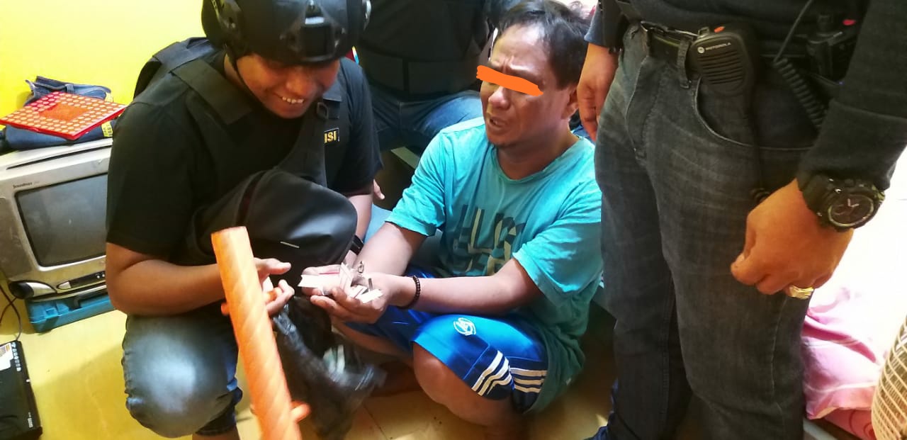Pengedar Narkhoba Inisial Cebol Di Ringkus Polsek Bangko