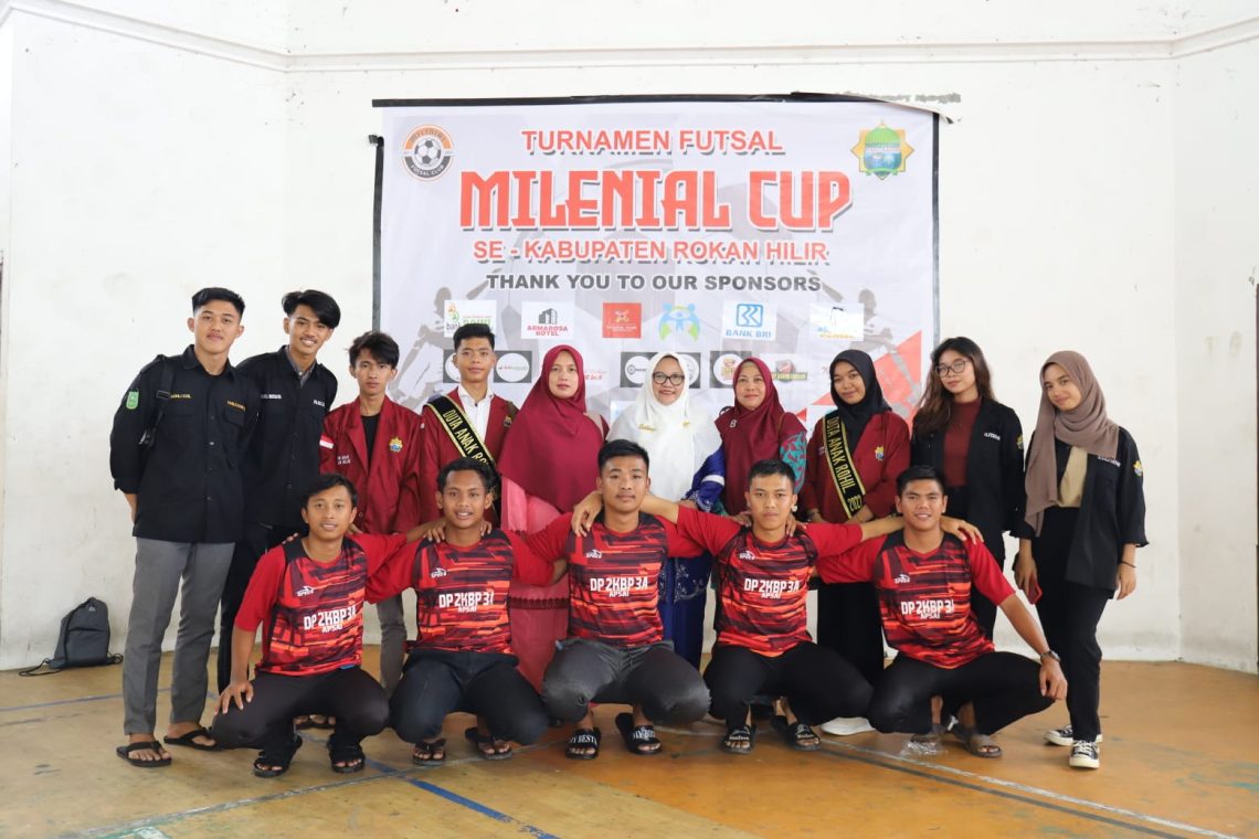 Forum Anak Rokan Hilir (FANKARIR) menggelar perlombaan Futsal Melinial Cup