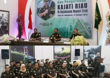 Kepala Kejaksaan Tinggi Riau Kunjungan Kerja ke Kejari Siak