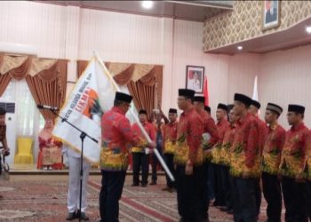 Wabup H Sulaiman Menghadiri Pelantikan Pengurus IKMR Rokan Hilir