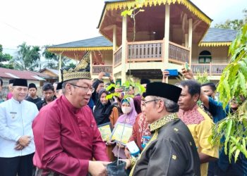 Asintel Kejati Riau Hadiri Kegiatan Penyerahan Kunci Cagar Budaya Rumah Tinggi Inhu