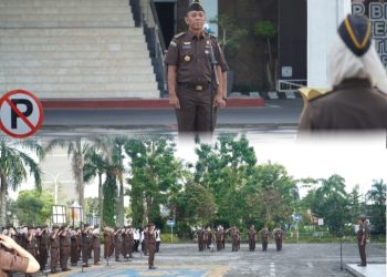 Aspidsus Kejati Riau Penerima Apel Kerja Minta Rekan Adhyaksa introspeksi diri