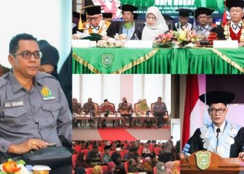 Kajati Riau di Wakili Kasi B Bidang Intelijen Menghadiri Pengukuhan Guru Besar UIR