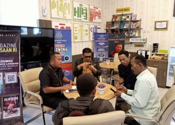 Kasi Penkum Bidang Intelijen Kejati Riau Menerima Kunjungan Ormas, LSM dan Wartawan 