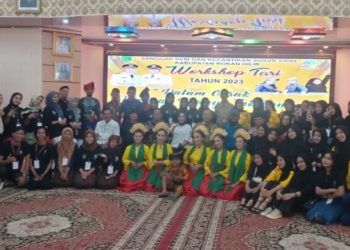 Sanggar Seni dan Kecantikan Susun Sirih Rokan Hilir Mengadakan Workshop Tari