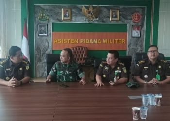 Tim Penyidik Koneksitas Melaksanakan Kegiatan Koordinasi Pengamanan dan Pengawasan dalam Perkara TWP AD