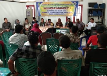 Desa Bagan Jawa Melaksanakan Musrembangkep Tahun Anggaran 2023