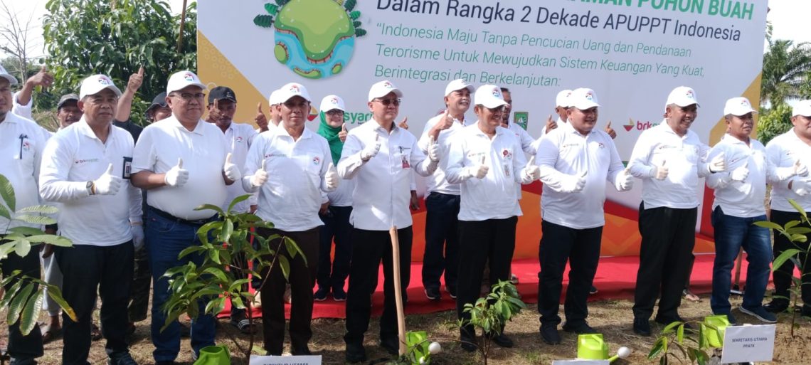 Aspidsus Kejati Riau Hadiri Giat Penanaman Pohon Dua Dekade Gerakan APUPPT Indonesia