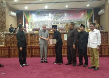 DPRD Gelar Rapat Paripurna Penyampaian 6 Ranperda 