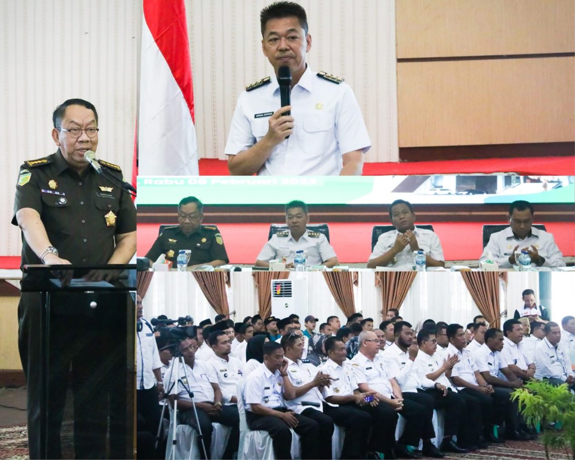 Asintel Kejati Riau Menjadi Narasumber Giat Penerangan Hukum di Rokan Hilir