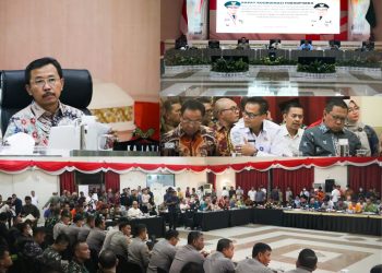 Kajati Riau Rapat Kordinasi Forkopimda Membahas Karlahut, Pengendalian Inflasi dan Pilkades