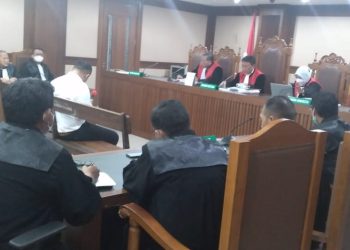 Terdakwa David Fernando Simanjuntak  Divonis 3 Tahun Penjara