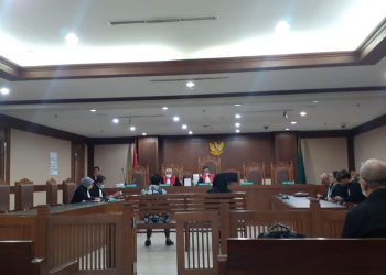 Sidang Perkara PT Asuransi Jiwa Taspen Dengan Agenda Pembacaan Replik Penuntut Umum