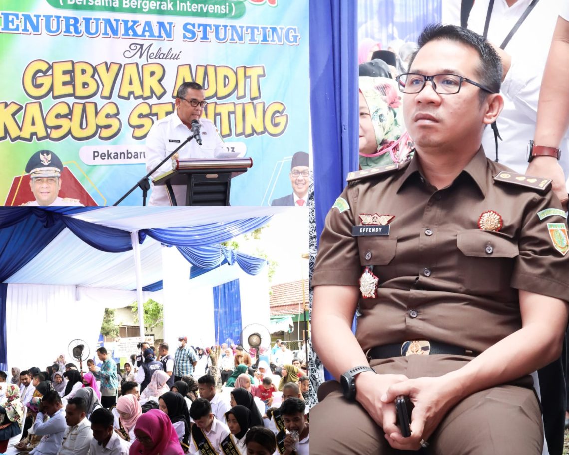 Kasi C Bidang Intelijen Kejati Riau Hadiri Giat Audit Kasus Stunting dan Pelayanan KB SE Provinsi Riau 