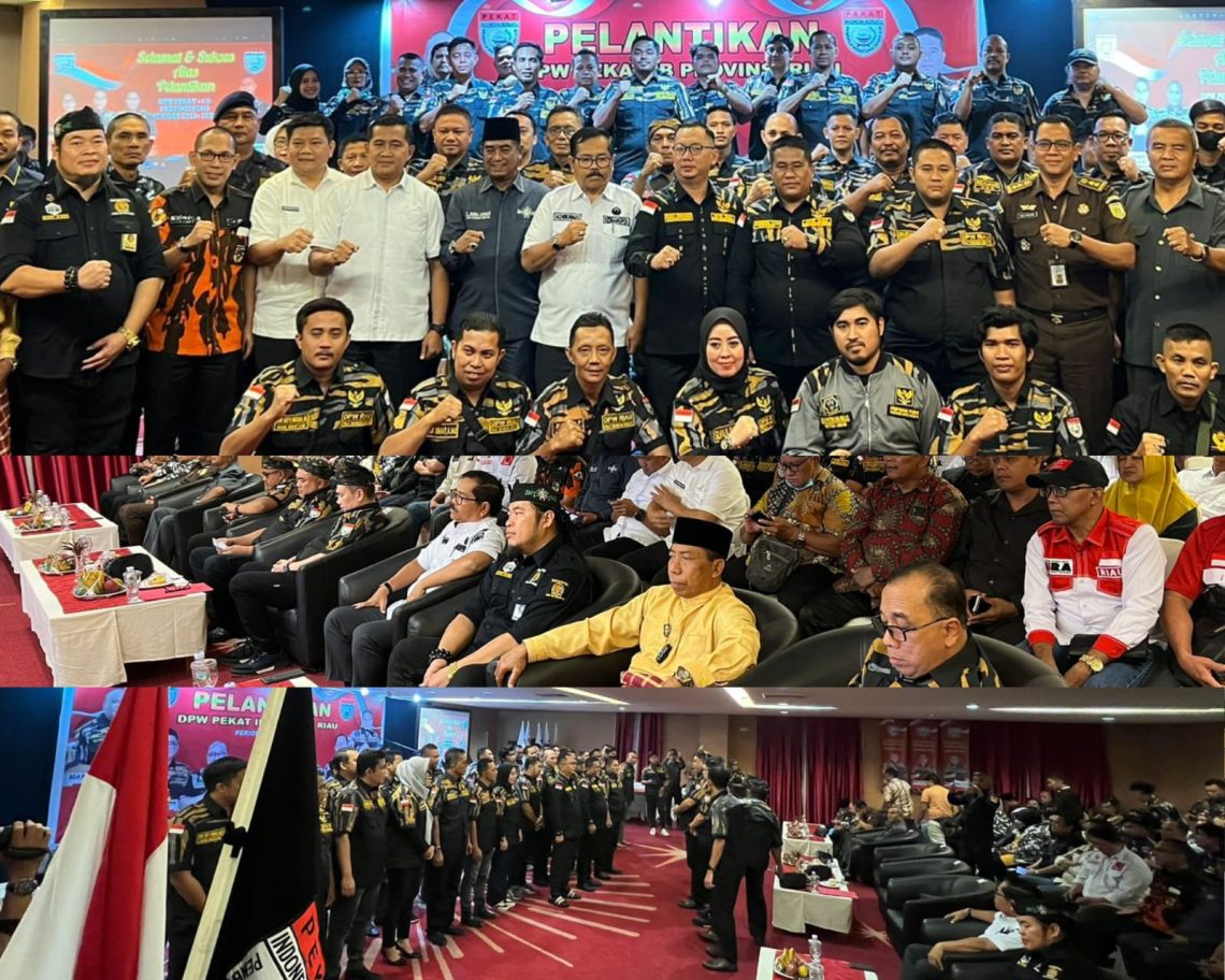 Kasi B Bidang Intelijen Kejati Riau hadiri Pelantikan DPW PEKAT Indonesia Bersatu Riau