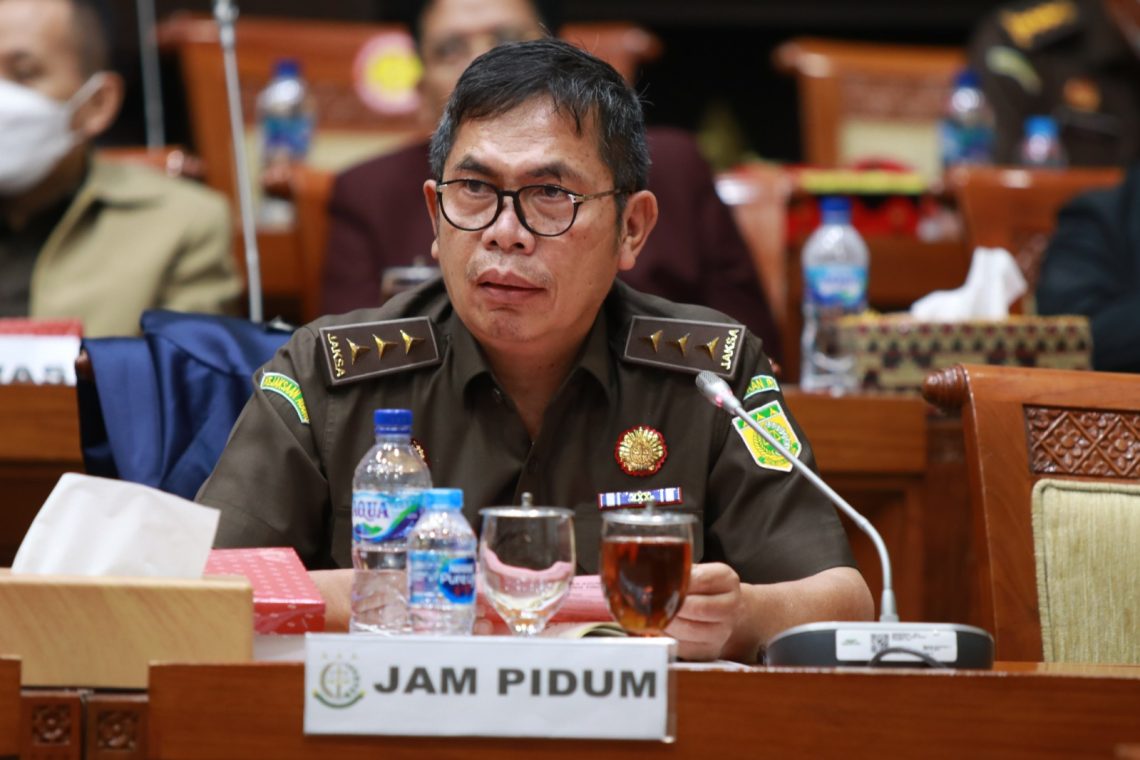 JAM-Pidum Kejagung RI Menyetujui 20 Pengajuan Restorative Justice