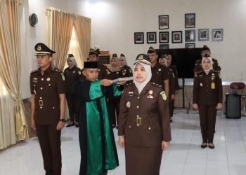 Pelantikan Kasi Perdata dan Tata Usaha Negara Kejaksaan Negeri Pelalawan 