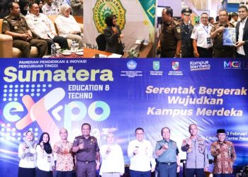 Asisten Pembinaan Kejati Riau Hadiri Giat Pameran Pendidikan dan Inovasi Perguruan Tinggi Sumatera Education Techno Expo 2023