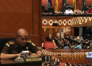 Kordinator Bidang Intelijen Kejati Riau Hadiri Rapat Paripurna DPRD 