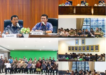 Kepala Kejati Riau Menghadiri Rapat Percepatan Pelaksanaan Pembangunan Tol Trans Sumatera