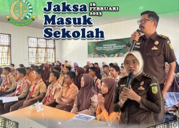 Kejari Rohil Bekerjasama Dengan SMPN 2 Pujud Gelar Progam JMS