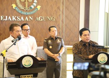 Jaksa Agung Bersama Menteri BUMN Melakukan Koordinasi Bersih- Bersih BUMN