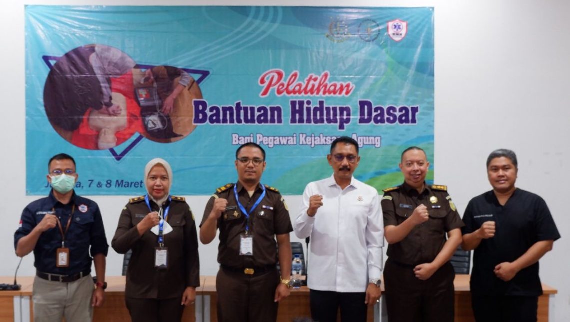Kepala Biro Umum Kejagung: Pelatihan Bantuan Hidup Dasar Sebagai Upaya Pencegahan Kejadian Henti Jantung