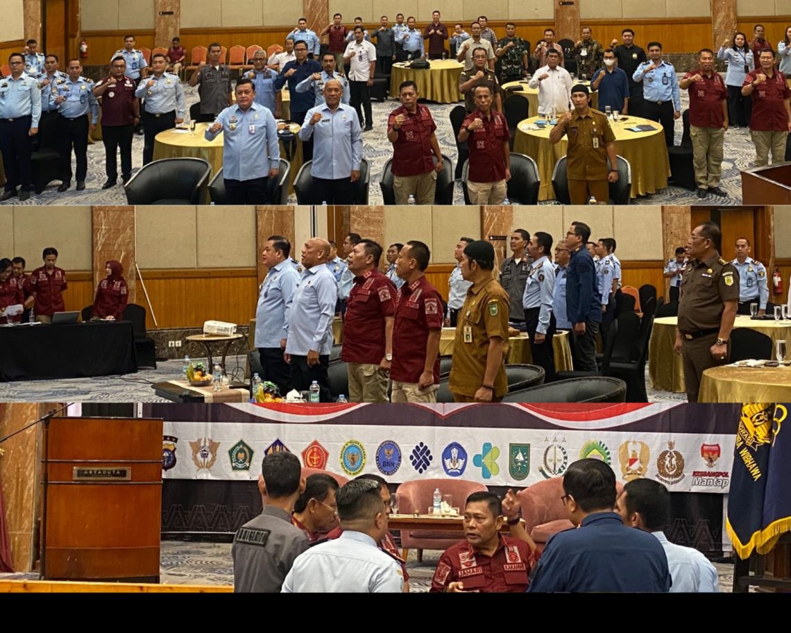 Kasi A Bidang Intelijen Kejati Riau Hadiri Rapat Tim Pengawasan Orang Asing Tingkat Provinsi Riau