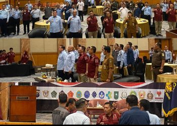 Kasi A Bidang Intelijen Kejati Riau Hadiri Rapat Tim Pengawasan Orang Asing Tingkat Provinsi Riau