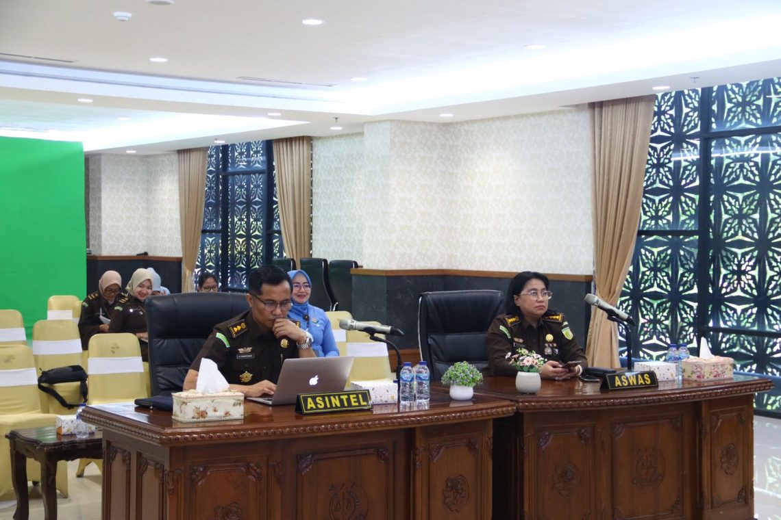 Kejati Riau Ikuti Bimtek Reformasi Birokrasi Tematik di Lingkungan Kejaksaan RI Tahun 2023