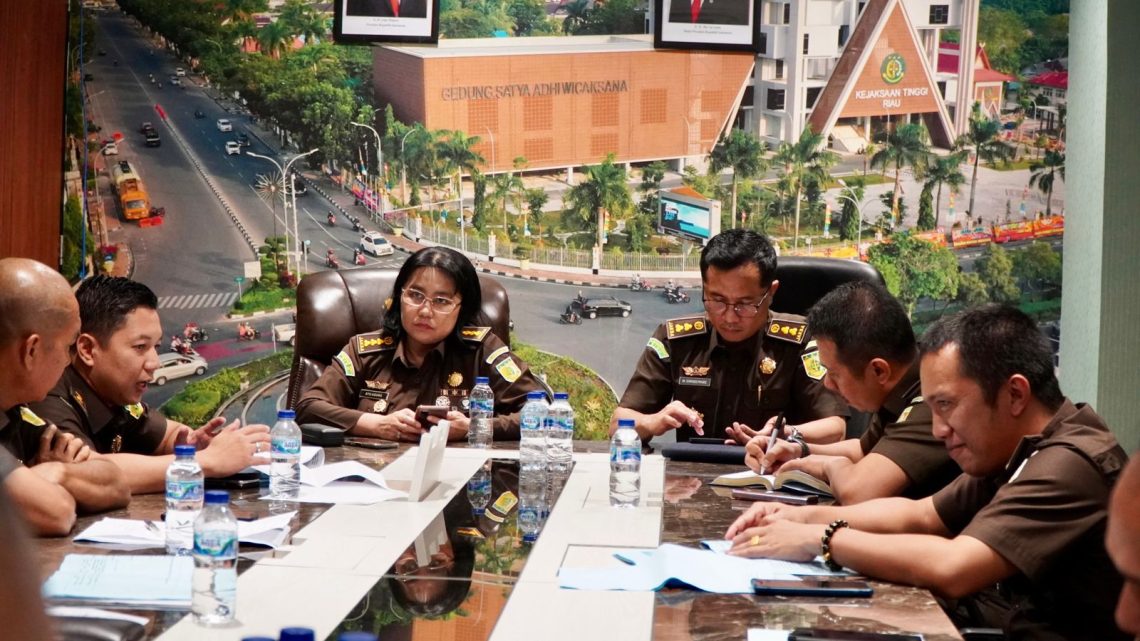 Pemantauan dan Inspeksi Umum Aswas Kejati Riau Dalam Rangka Inspeksi Umum