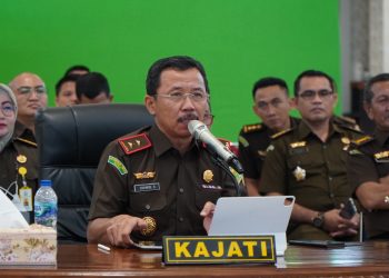 Kajati Riau Mengikuti Kegiatan Kunker Jaksa Agung Secara Virtual