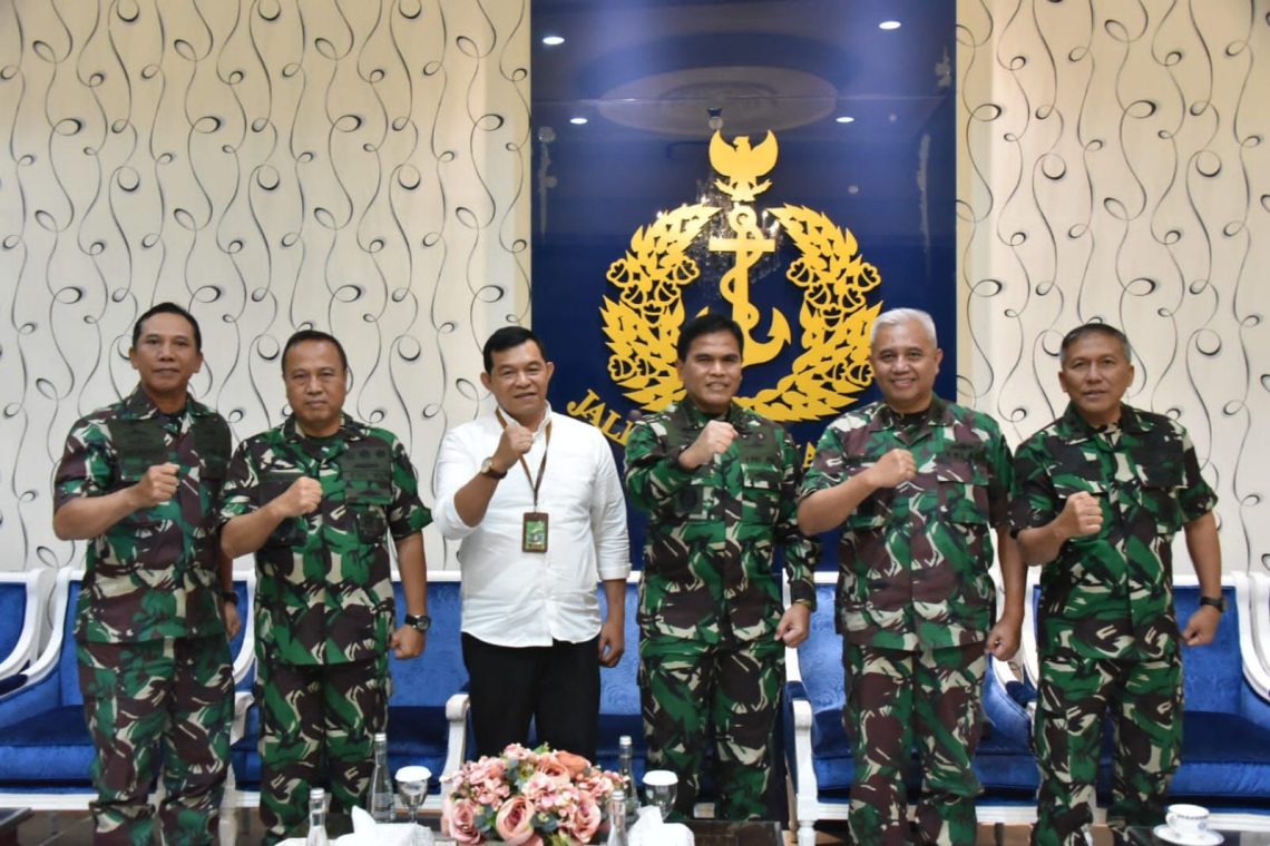 JAM- Pidmil Melakukan Kunjungan ke Kasal TNI Angkatan Laut