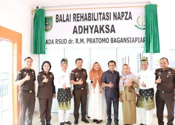 Kunker Ke Rohil, Kajati Riau Dr Supardi Resmikan Balai Rehabilitasi Adhyaksa