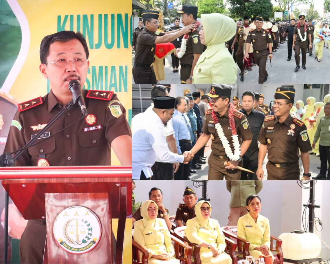 Kajati Dr Supardi dan Ketua IAD Wilayah Riau Kunjungan Kerja ke Kejari Dumai