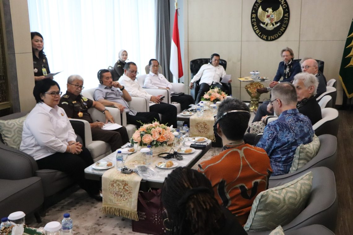 Delegasi Belanda Bertemu Kejagung RI Guna Membahas Sistem Peradilan 