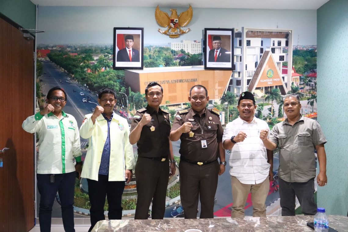 Asintel Kejati Riau Menerima Audiensi Pengurus Organisasi Pemuda Katolik