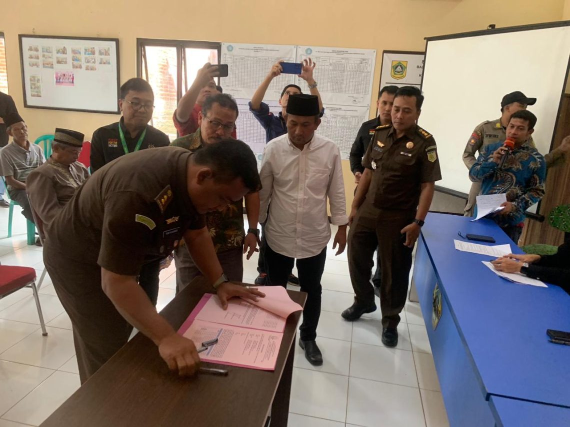 Putusan Pengadilan, Tanah Terpidana Benny Tjokrosaputro di sita Eksekusi 