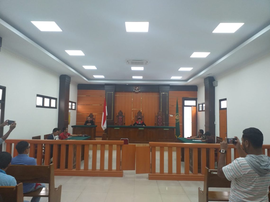 PN Teluk Kuantan Nyatakan Permohonan Praperadilan Hendra AP MSi Gugur