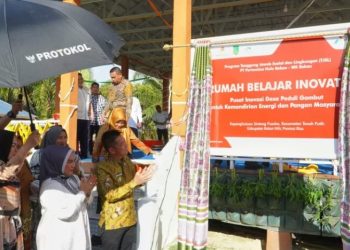 Tingkatkan Gairah Pendidikan di Kalangan Pemuda, Bupati Rohil Resmikan Rumah Belajar Inovatif