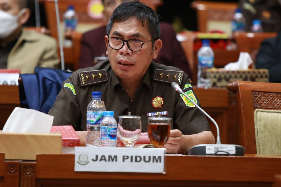 JAM- Pidum Setujui 3 Penghentian Penuntutan Restorative Justice 