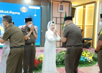 Keluarga Besar Kejaksaan Agung Menggelar Kegiatan Halal Bihalal 