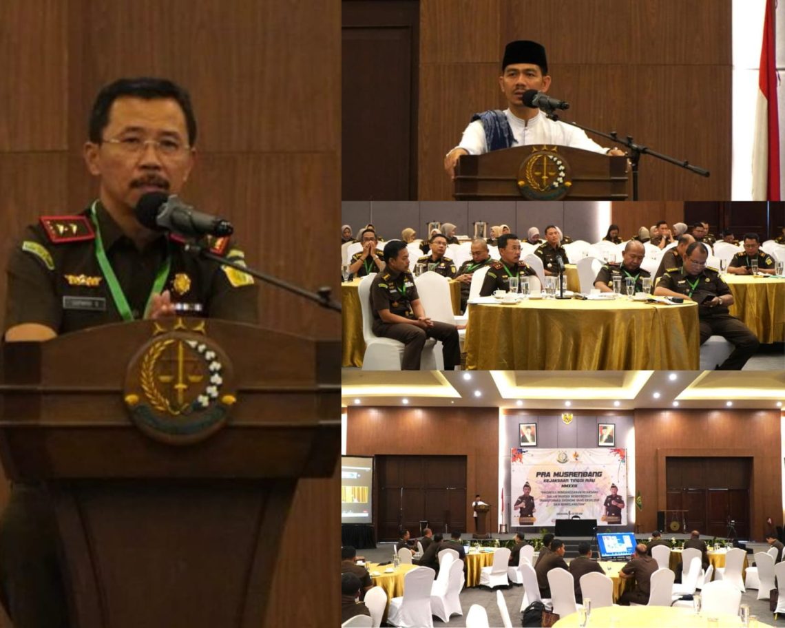 Kajati Dr. Supardi Hadiri Halal Bihalal Idul Fitri 1444 H Kejaksaan Tinggi Riau