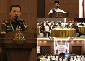 Kajati Dr. Supardi Hadiri Halal Bihalal Idul Fitri 1444 H Kejaksaan Tinggi Riau