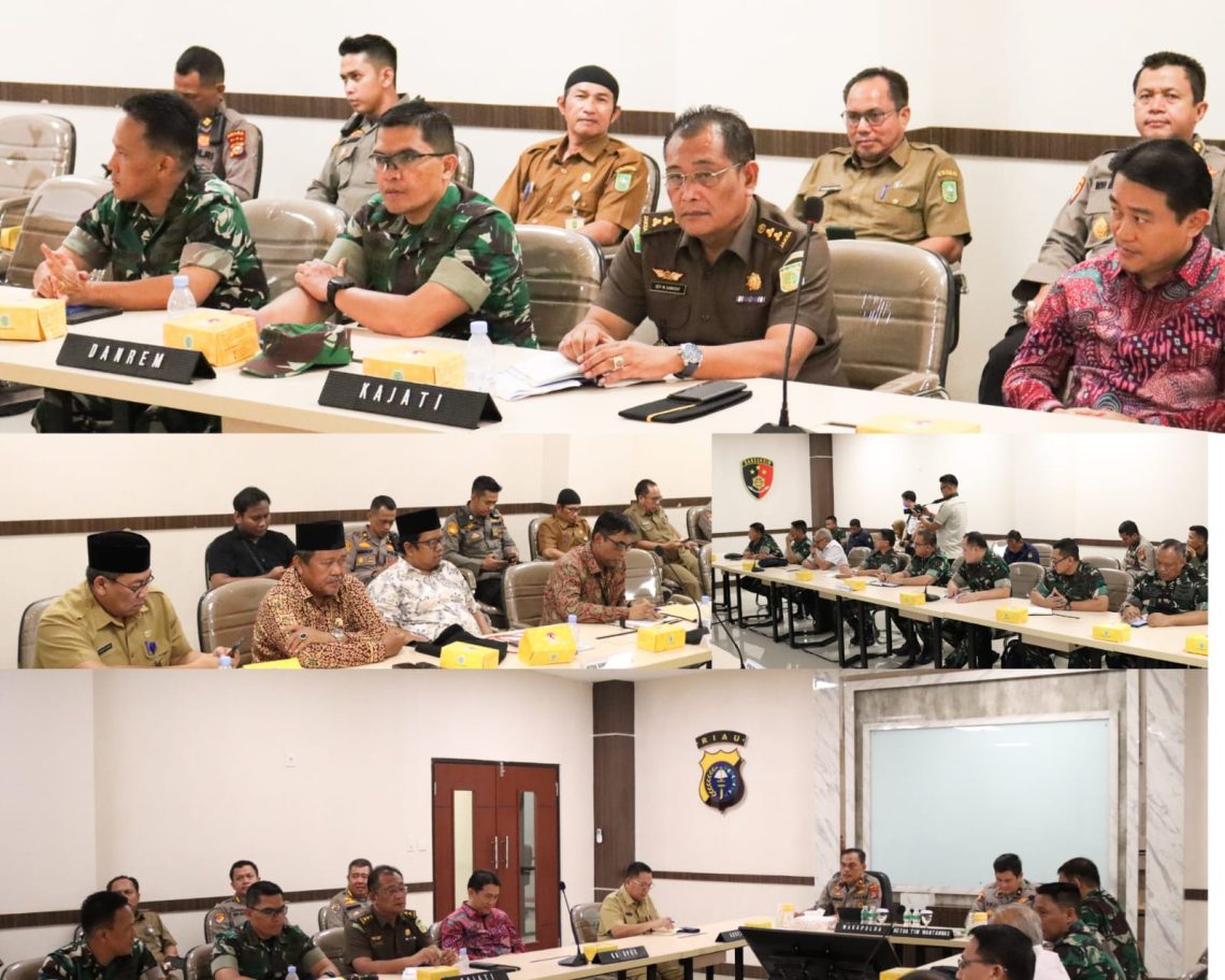 Kepala Seksi Ideologi Politik Keamanan dan Pertahanan Bidang Intelijen Kejati Riau Audiensi