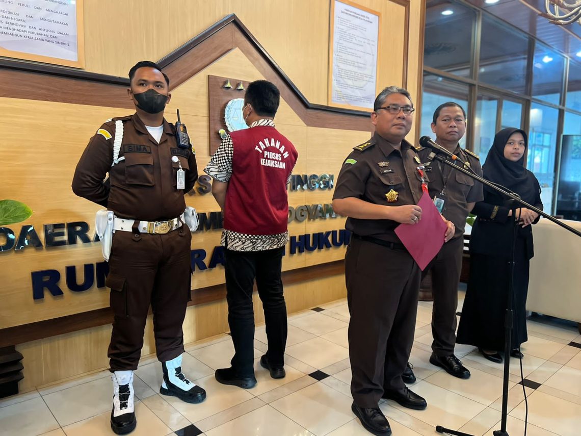 Penyidik Kejati DIY, Tetapkan Saksi AS Sebagai Tersangka dan Ditahan