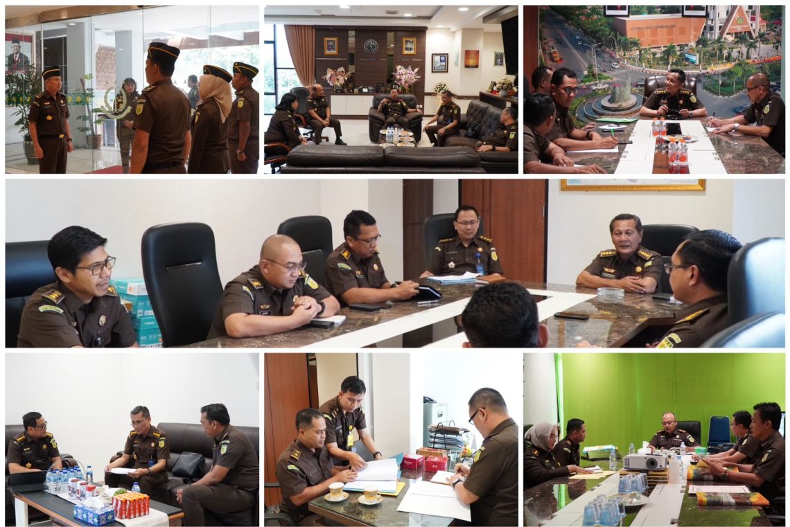 Inspektur I Jamwas Kejaksaan Agung Kunker Ke Kejati Riau