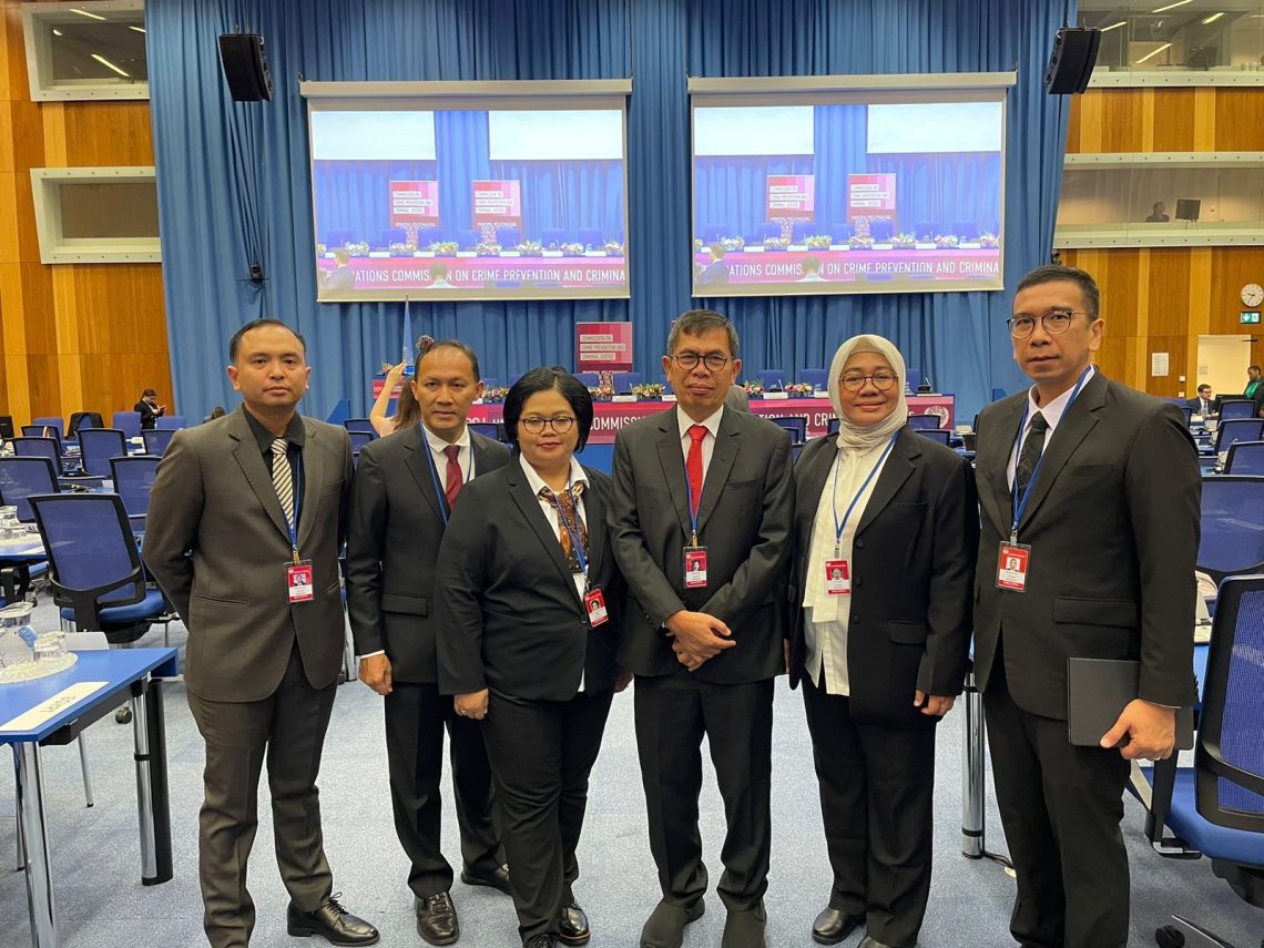 JAM-Pidum Hadiri Pertemuan Sesi ke-32 CCPCJ di Vienna International Center 