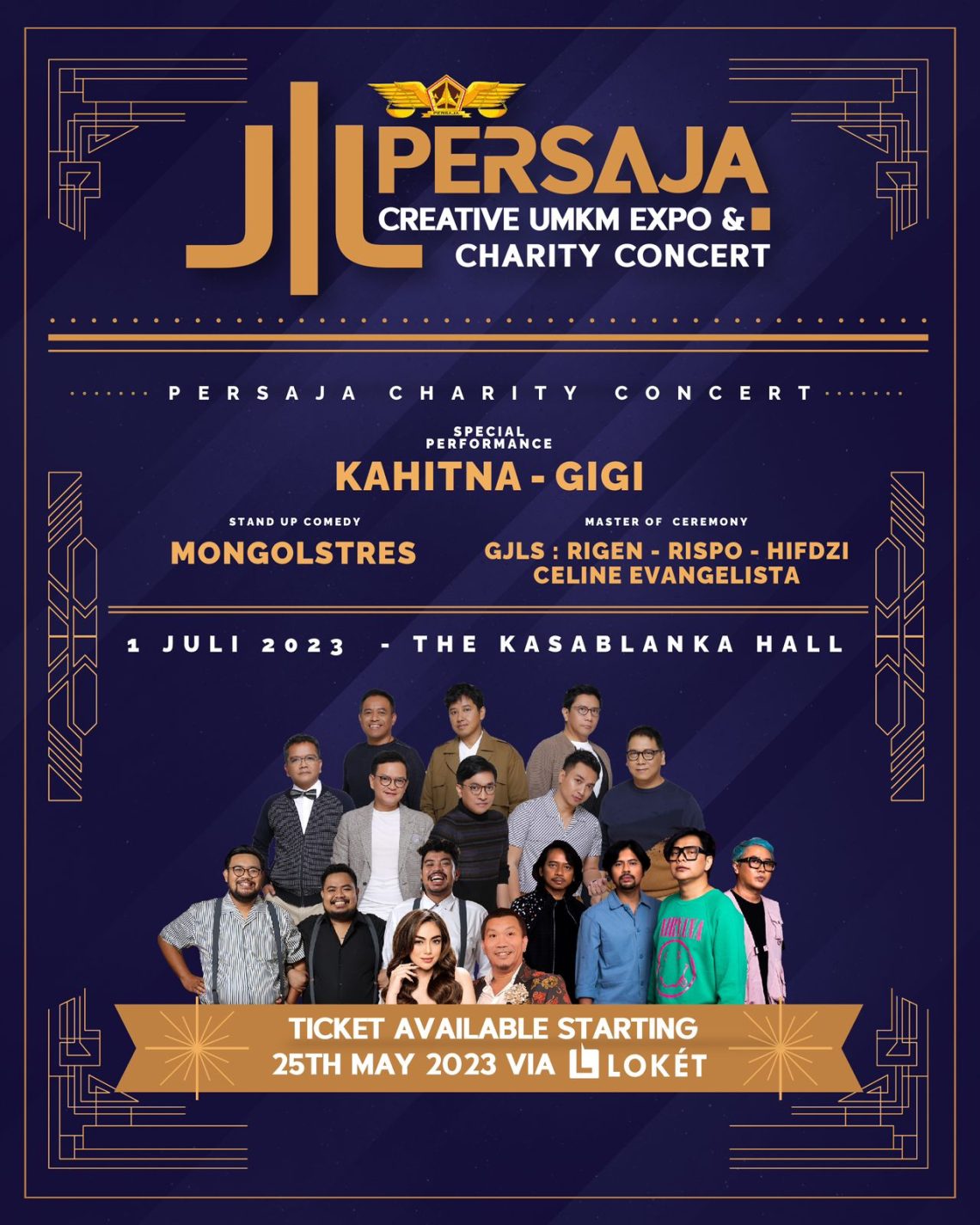 PERSAJA CREATIVE UMKM EXPO & CHARITY CONCERT” akan Digelar