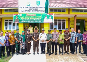 Balai Rehabilitasi Narkotika Adhyaksa dan Rumah Dinas Kejari Inhil Diresmikan 